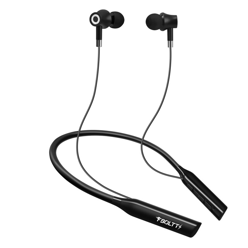 Fire-Boltt BN1400 Bluetooth Wireless In Ear Earphones with Mic (Black) Fire-Boltt BN1400 Bluetooth Wireless In Ear Earphones with Mic (Black)