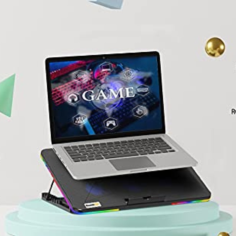 Cosmic Byte Hydroid RGB Cooling Pad with 6 Fans Cosmic Byte Hydroid RGB Cooling Pad with 6 Fans