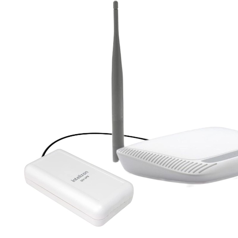 intelizon Intelizon MicroUps, 12V UPS for Router, Setup Box, WiFi CCTV, Baby Monitor - white intelizon Intelizon MicroUps, 12V UPS for Router, Setup Box, WiFi CCTV, Baby Monitor - white