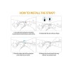 HUMBLE Silicone 19mm Replacement Band Strap with Metal Buckle Compatible with Noise Colorfit Pro 2, Boat Storm Smart Watch & Watches with 19mm Lugs HUMBLE Silicone 19mm Replacement Band Strap with Metal Buckle Compatible with Noise Colorfit Pro 2, Boat Storm Smart Watch & Watches with 19mm Lugs
