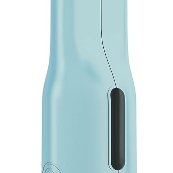 Havells Zella Automatic Cut Off Immersion Water Heater with Temperature Setting Knob & Collapsible flap 1000 Watts (Blue), Plastic