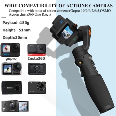Hohem iSteady Pro 4 3-Axis Gimbal Stabilizer for Gopro 10/9 8/7/6/5/4