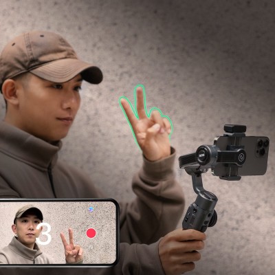 zhi yun Smooth 5 3-Axis Focus Pull & Zoom Capability Handheld Gimbal Stabilizer.Black zhi yun Smooth 5 3-Axis Focus Pull & Zoom Capability Handheld Gimbal Stabilizer.Black