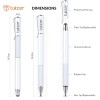 Tukzer 2-in-1 Capacitive Stylus Pen V2.0, Precise Stylus (White) Tukzer 2-in-1 Capacitive Stylus Pen V2.0, Precise Stylus (White)