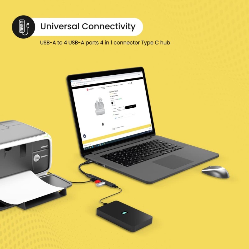 Portronics Mport 31C USB C Hub Portronics Mport 31C USB C Hub
