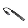 Portronics Mport 31 USB Hub (4-in-1), Multiport Adapter - (Grey) Portronics Mport 31 USB Hub (4-in-1), Multiport Adapter - (Grey)
