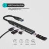 Portronics Mport 31 USB Hub (4-in-1), Multiport Adapter - (Grey) Portronics Mport 31 USB Hub (4-in-1), Multiport Adapter - (Grey)