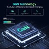 Portronics Adapto 65X 65 W Dual Ports Outputs GaN Fast PD Charger Portronics Adapto 65X 65 W Dual Ports Outputs GaN Fast PD Charger