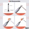 Dyazo Stylus Pen/Pencil for All Touch Screen Devices, Fine Point, Lightweight Aluminum Body Compatible - (Silver) Dyazo Stylus Pen/Pencil for All Touch Screen Devices, Fine Point, Lightweight Aluminum Body Compatible - (Silver)