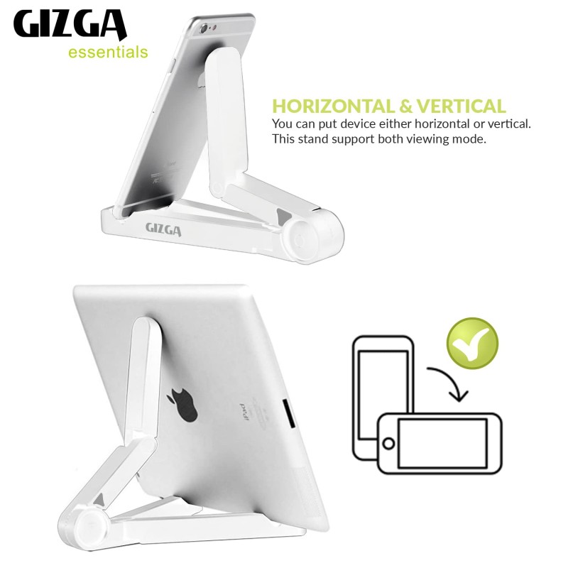 Gizga Essentials Portable Tablet Stand Mobile Holder Gizga Essentials Portable Tablet Stand Mobile Holder