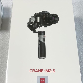 Zhiyun Crane M2S Camera Gimbal Stabilizer Handheld 3-Axis Video Stabilizer for Lightweight Mirrorless Cameras (Standard Version)