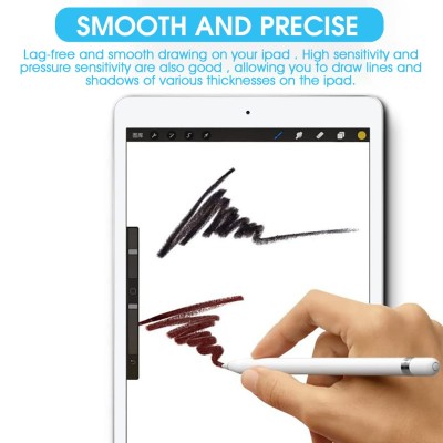 ZORBES® 4 Pack Replacement Tips for Apple Pencil 1st Gen & 2nd Gen, iPad Pro Pencil- White ZORBES® 4 Pack Replacement Tips for Apple Pencil 1st Gen & 2nd Gen, iPad Pro Pencil- White