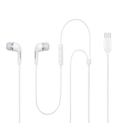 Samsung Original IC050 Type-C Wired in Ear Earphone with mic (White) Samsung Original IC050 Type-C Wired in Ear Earphone with mic (White)