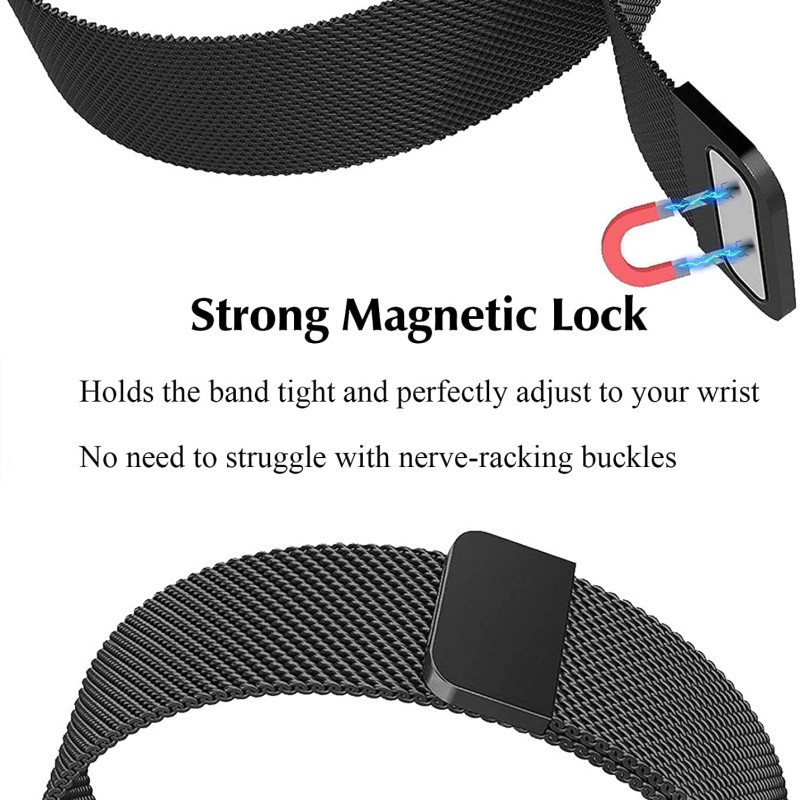 HUMBLE Stainless Steel 19mm Chain Strap with Magnetic Buckle Compatible with Noise Colorfit Pro 2, Boat Storm Smart Watch & Watches with 19mm Lugs. HUMBLE Stainless Steel 19mm Chain Strap with Magnetic Buckle Compatible with Noise Colorfit Pro 2, Boat Storm Smart Watch & Watches with 19mm Lugs.