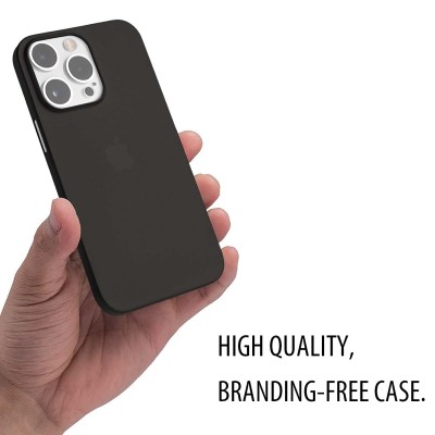 ExpressB® Polypropylene Back Cover for iPhone 14 Pro Max (Black)