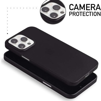 ExpressB® Polypropylene Back Cover for iPhone 14 Pro Max (Black)