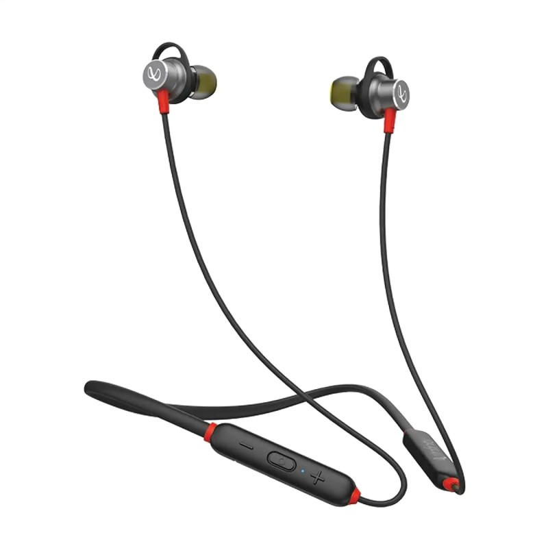 Infinity - JBL Glide 120, in Ear Wireless Earphones with Mic, Deep Bass, Dual Equalizer (Black & Red) Infinity - JBL Glide 120, in Ear Wireless Earphones with Mic, Deep Bass, Dual Equalizer (Black & Red)