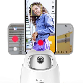 Hohem Go, Auto Face Tracking Tripod, 360° Rotation Selfie