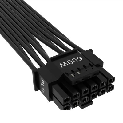 Corsair 600W 12+4 pin PCIe 5.0 12VHPWR Type-4 600W PSU Power Cable - CP-8920284 Corsair 600W 12+4 pin PCIe 5.0 12VHPWR Type-4 600W PSU Power Cable - CP-8920284