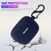 LIRAMARK Shockproof Protective Silicone 360° Cover Case with Buckle Designed for JBL Tune 130NC TWS (Midnight Blue) LIRAMARK Shockproof Protective Silicone 360° Cover Case with Buckle Designed for JBL Tune 130NC TWS (Midnight Blue)