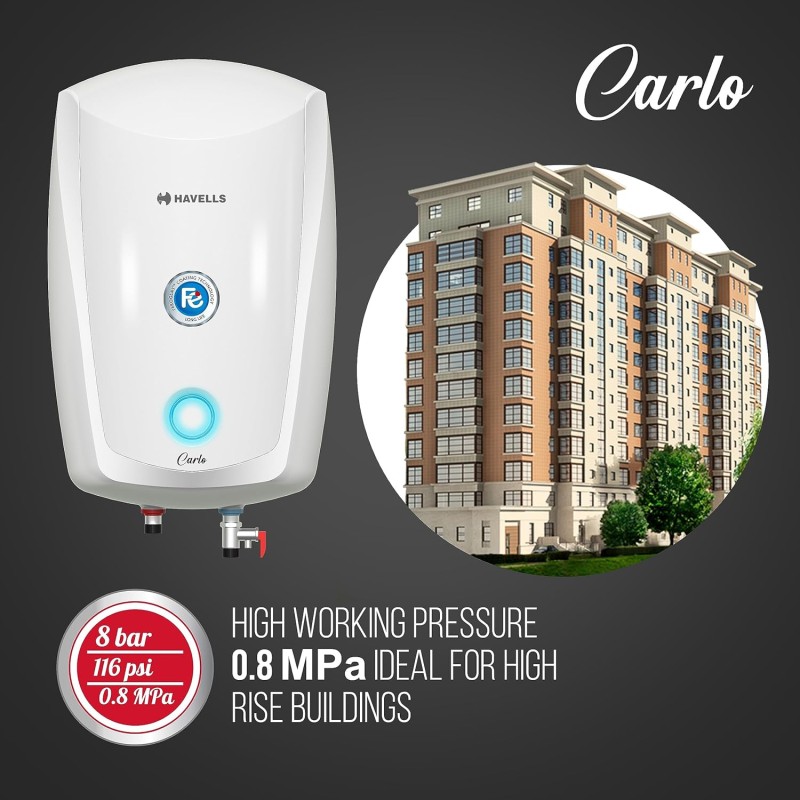 Havells Carlo 5 Litre Instant Water Heater, 3000 watt Havells Carlo 5 Litre Instant Water Heater, 3000 watt