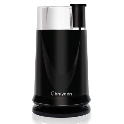 Brayden Spizo Multifunctional Grinder | Grind Turmeric, Masala & Coffee Grinder for Kitchen | Stainless Steel Blades | (Electric, Black, 50 Gm Capacity,150 Watts) Brayden Spizo Multifunctional Grinder | Grind Turmeric, Masala & Coffee Grinder for Kitchen | Stainless Steel Blades | (Electric, Black, 50 Gm Capacity,150 Watts)