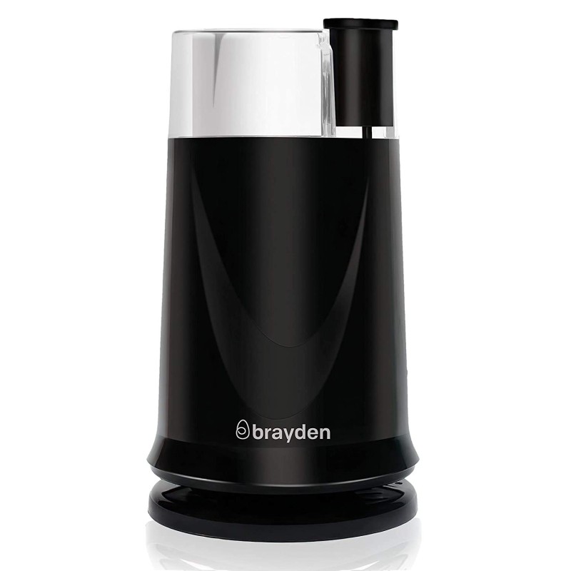 Brayden Spizo Multifunctional Grinder | Grind Turmeric, Masala & Coffee Grinder for Kitchen | Stainless Steel Blades | (Electric, Black, 50 Gm Capacity,150 Watts) Brayden Spizo Multifunctional Grinder | Grind Turmeric, Masala & Coffee Grinder for Kitchen | Stainless Steel Blades | (Electric, Black, 50 Gm Capacity,150 Watts)