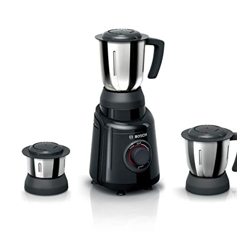 Bosch TrueMixx Black 500 Watt Joy Mixer Grinder, 3 Jars - MGM2133BIN Bosch TrueMixx Black 500 Watt Joy Mixer Grinder, 3 Jars - MGM2133BIN