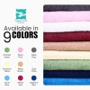 Cuddle Cotton Requisite 4 Pc Towel Set | 2 Bath Towels (70 x 147 cm) & 2 Hand Towels (40 x 60 cm), 400 GSM | 100% Pure Cotton| Azure blue Cuddle Cotton Requisite 4 Pc Towel Set | 2 Bath Towels (70 x 147 cm) & 2 Hand Towels (40 x 60 cm), 400 GSM | 100% Pure Cotton| Azure blue