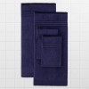 Cuddle Cotton Requisite 4 Pc Towel Set | 2 Bath Towels (70 x 147 cm) & 2 Hand Towels (40 x 60 cm), 400 GSM | 100% Pure Cotton| Sapphire blue