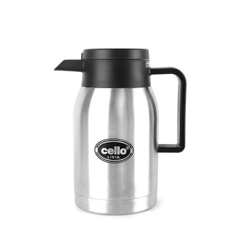 Cello Livia Stainless Steel Carafe, 500ml, Silver