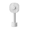 Geek Aire GF3 5 Inch Rechargeable Mini Fan with USB Charging | 5 Speed Option | Portable, Handheld and Small Table Fan | 2500 mAh Li-ion Battery | For Baby, Makeup, Travel, Home and Office (White) Geek Aire GF3 5 Inch Rechargeable Mini Fan with USB Charging | 5 Speed Option | Portable, Handheld and Small Table Fan | 2500 mAh Li-ion Battery | For Baby, Makeup, Travel, Home and Office (White)