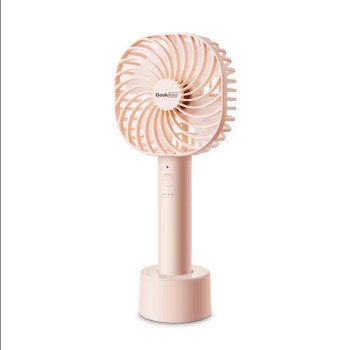 Geek Aire GF3, Rechargeable Mini Fan - 5 Inch (Pink)