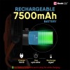 Geek Aire CF1SL Table Fan | 1 Year Warranty | 7500mAh Rechargeable Fan, Portable Fan, Mini Fan, Small Fan, Charging Fan, BLDC Table Fan, 360° Rotation, Battery Operated, 13 Inches - Red & Black Geek Aire CF1SL Table Fan | 1 Year Warranty | 7500mAh Rechargeable Fan, Portable Fan, Mini Fan, Small Fan, Charging Fan, BLDC Table Fan, 360° Rotation, Battery Operated, 13 Inches - Red & Black