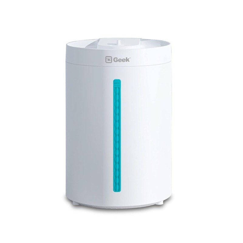 Geek Nyorova H13|2-In-1 Ultraviolet Top Fill Humidifier|Touch Control|3 Speed Settings|Moisture Control|10 Different Light Shades|4 liter Large Capacity For Home,Bedroom,Living Room&Office Geek Nyorova H13|2-In-1 Ultraviolet Top Fill Humidifier|Touch Control|3 Speed Settings|Moisture Control|10 Different Light Shades|4 liter Large Capacity For Home,Bedroom,Living Room&Office