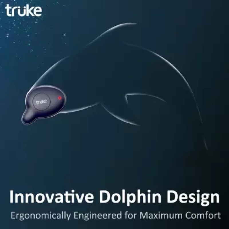 truke Fit Pro Bluetooth Headset (Blue, True Wireless) truke Fit Pro Bluetooth Headset (Blue, True Wireless)