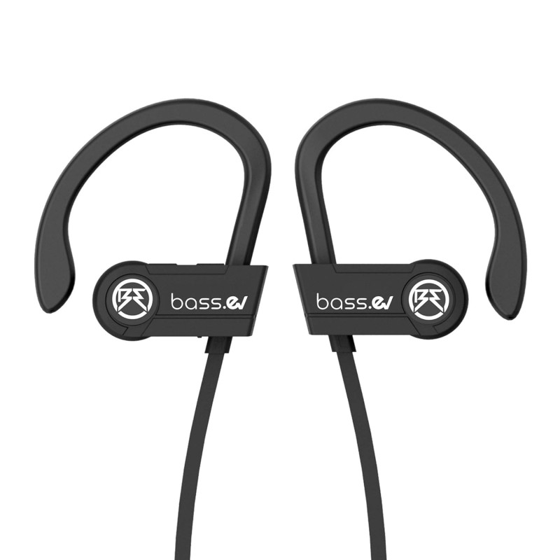 Bass Evolution 2019 Design Hexa Bluetooth 5.0 Wireless Sports Earphones with Mic (Black) Bass Evolution 2019 Design Hexa Bluetooth 5.0 Wireless Sports Earphones with Mic (Black)