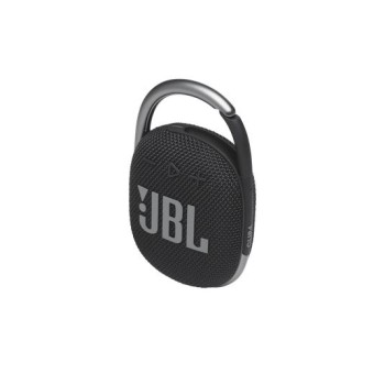 JBL Clip 4, Wireless Ultra Portable Bluetooth Speaker, Pro Sound, Integrated Carabiner, Vibrant Colors with Rugged Fabric Design, Dust & Waterproof, Type C (Without Mic, Black) JBL Clip 4, Wireless Ultra Portable Bluetooth Speaker, Pro Sound, Integrated Carabiner, Vibrant Colors with Rugged Fabric Design, Dust & Waterproof, Type C (Without Mic, Black)