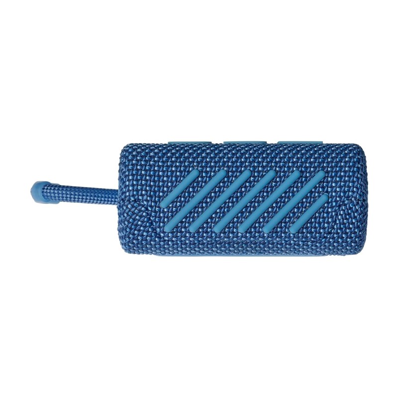 JBL Go 3 Eco: Portable Speaker with Bluetooth, Built-in Battery, Waterproof and Dustproof Feature - Blue JBL Go 3 Eco: Portable Speaker with Bluetooth, Built-in Battery, Waterproof and Dustproof Feature - Blue