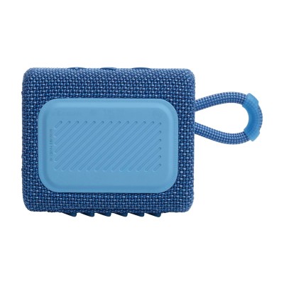 JBL Go 3 Eco: Portable Speaker with Bluetooth, Built-in Battery, Waterproof and Dustproof Feature - Blue JBL Go 3 Eco: Portable Speaker with Bluetooth, Built-in Battery, Waterproof and Dustproof Feature - Blue