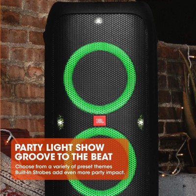 JBL Partybox 310 | Portable Bluetooth Party Speaker | 240W Monstrous Pro Sound | Dynamic Light Show | Backlit Panel | Telescopic Handle & Wheels | Guitar & Mic Support PartyBox App (Black) JBL Partybox 310 | Portable Bluetooth Party Speaker | 240W Monstrous Pro Sound | Dynamic Light Show | Backlit Panel | Telescopic Handle & Wheels | Guitar & Mic Support PartyBox App (Black)