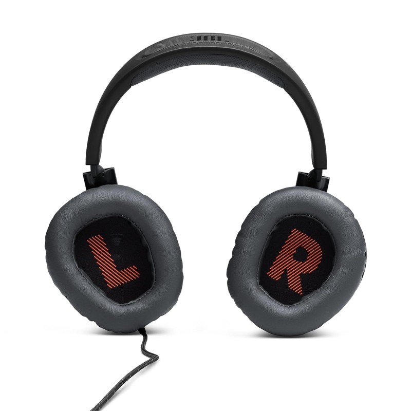 JBL Quantum 100 Wired Over Ear Gaming Headphones with Mic, 40mm Realistic Dynamic Drivers, Detachable Boom Mic, 1kHz Sensitivity, Memory Foam Cushioning, PC/Mobile/PS/Xbox/Nintendo/VR Compatible-Black JBL Quantum 100 Wired Over Ear Gaming Headphones with Mic, 40mm Realistic Dynamic Drivers, Detachable Boom Mic, 1kHz Sensitivity, Memory Foam Cushioning, PC/Mobile/PS/Xbox/Nintendo/VR Compatible-Black