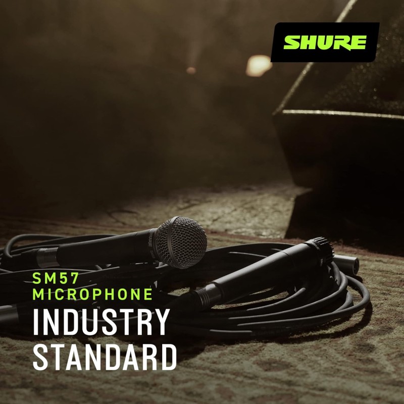 Shure SM57-LC Cardioid Dynamic Microphone Shure SM57-LC Cardioid Dynamic Microphone