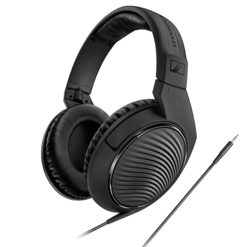 Sennheiser Professional Audio HD 200 PRO Wired Over Ear Headphones Without mic (Black)