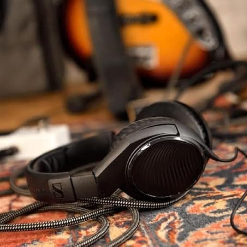 Sennheiser Professional Audio HD 200 PRO Wired Over Ear Headphones Without mic (Black)