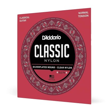 DAddario EJ27N Student Nylon Classical Guitar Strings Normal Tension