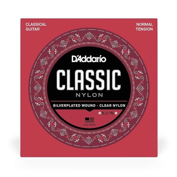 DAddario EJ27N Student Nylon Classical Guitar Strings Normal Tension DAddario EJ27N Student Nylon Classical Guitar Strings Normal Tension