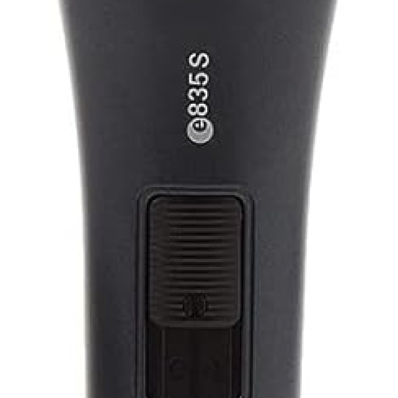 Sennheiser E835-S Dynamic Cardioid Live Handheld vocal Microphone for Vocalist, Singers and Performers.Also used in Home Recording, Semi-Pro Studios and Live Sound (Grey) Sennheiser E835-S Dynamic Cardioid Live Handheld vocal Microphone for Vocalist, Singers and Performers.Also used in Home Recording, Semi-Pro Studios and Live Sound (Grey)