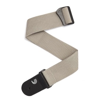 Planet Waves Polypropylene Guitar Strap, Silver