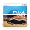 D'Addario Bronze Acoustic Guitar Strings_(.011-.052_Light Gauge)85/15 FULL BRIGHT TONE_Stainless Steel Material, Pack of 1, EZ910 (EZ910) D'Addario Bronze Acoustic Guitar Strings_(.011-.052_Light Gauge)85/15 FULL BRIGHT TONE_Stainless Steel Material, Pack of 1, EZ910 (EZ910)